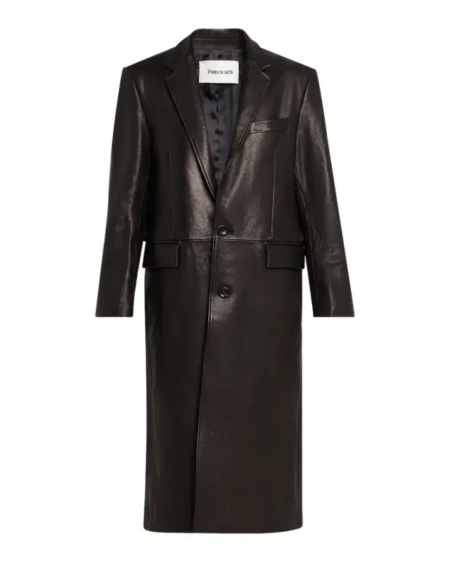 TONYWACK Vegetable-Tanned Leather Coat