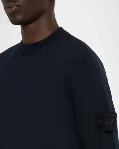 Stone Island Men's Ghost Wool Crewneck Sweater | Thumbnail 5 Stone Island Men's Ghost Wool Crewneck Sweater | Thumbnail 5