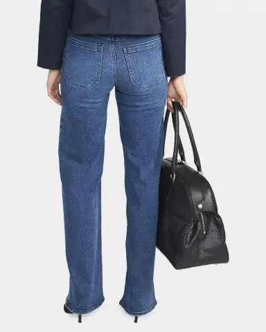 Frame Le Slim Palazzo Modernist Pocket Jeans | Thumbnail 3 Frame Le Slim Palazzo Modernist Pocket Jeans | Thumbnail 3