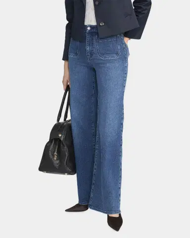 Frame Le Slim Palazzo Modernist Pocket Jeans | Thumbnail 4 Frame Le Slim Palazzo Modernist Pocket Jeans | Thumbnail 4