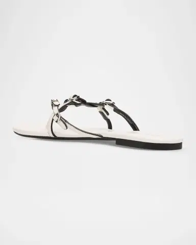 Marc Jacobs The Leather Kiki Thong Sandals | Thumbnail 4
