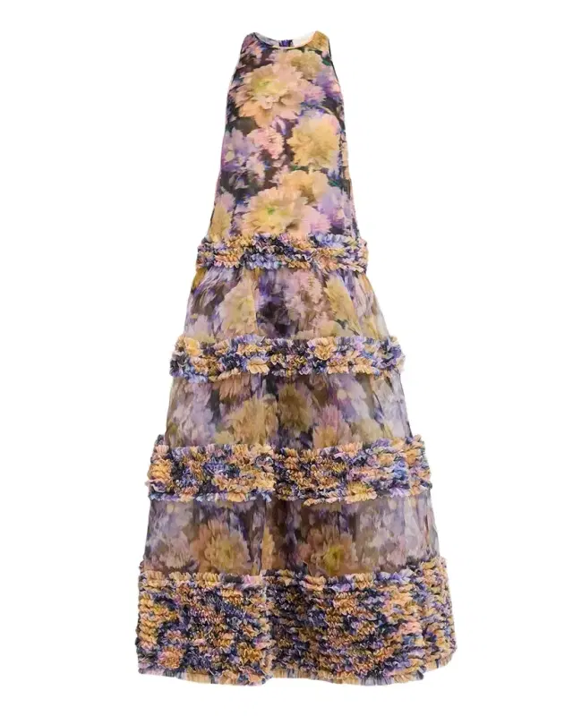 Luna Ruffle Maxi Dress Luna Ruffle Maxi Dress