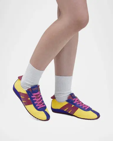 Marc Jacobs The 400 Bleecker Nylon Low-Top Sneakers | Thumbnail 2 Marc Jacobs The 400 Bleecker Nylon Low-Top Sneakers | Thumbnail 2
