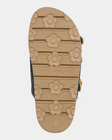 Marc Jacobs The Denim Suede Kiki Slides | Thumbnail 5
