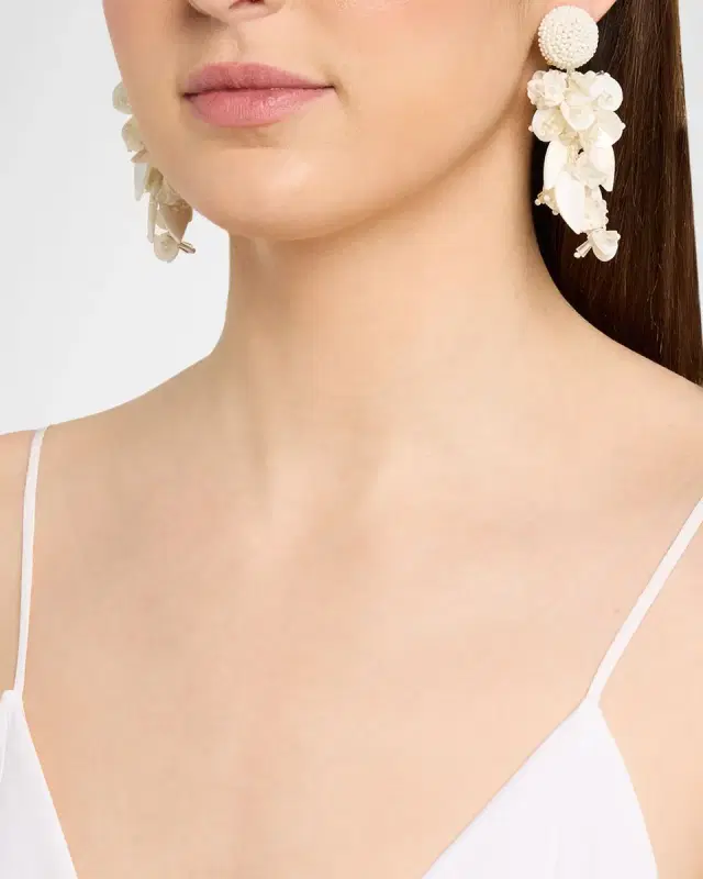 Beaded Chandelier Earrings