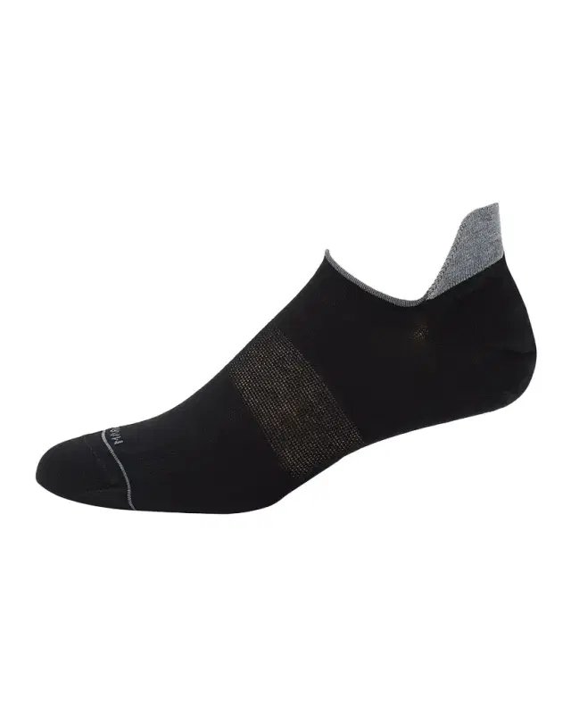 Marcoliani Men 's Cotton Solid Invisible Touch No-Show Socks