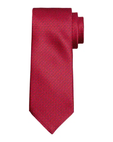 Stefano Ricci Men's Floral Grid Silk Tie | Thumbnail 1