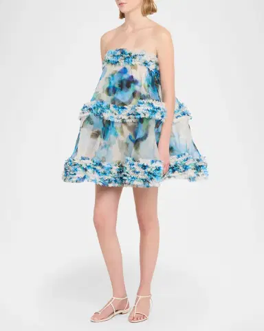 Zimmermann Alchemy Ruffle Mini Dress | Thumbnail 4 Zimmermann Alchemy Ruffle Mini Dress | Thumbnail 4