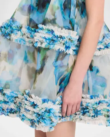 Zimmermann Alchemy Ruffle Mini Dress | Thumbnail 5 Zimmermann Alchemy Ruffle Mini Dress | Thumbnail 5