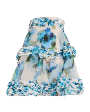Zimmermann Alchemy Ruffle Mini Dress | Thumbnail 1 Zimmermann Alchemy Ruffle Mini Dress | Thumbnail 1