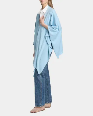 Carolyn Rowan Cotton Cashmere Crystal-Embellished Ruana | Thumbnail 6 Carolyn Rowan Cotton Cashmere Crystal-Embellished Ruana | Thumbnail 6