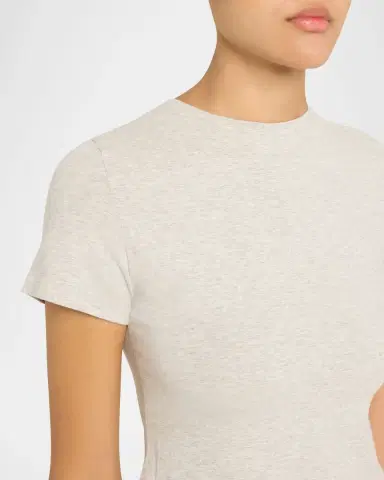 Skims Cotton Jersey Crewneck T-Shirt | Thumbnail 5