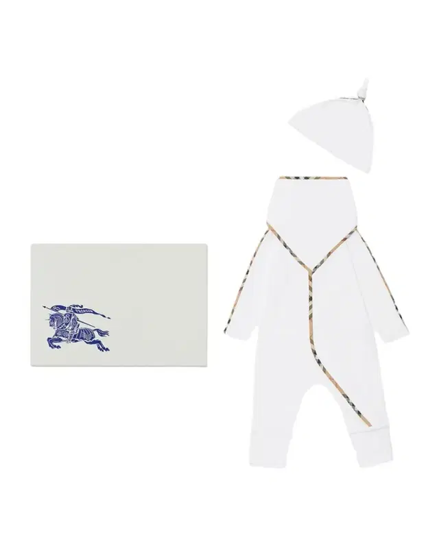 Kid 's Hamilton Stretch Cotton Three-Piece Gift Set, Size 18M