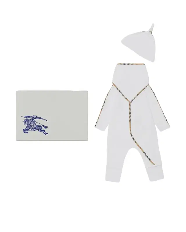 Kid 's Hamilton Stretch Cotton Three-Piece Gift Set, Size 1M-12M