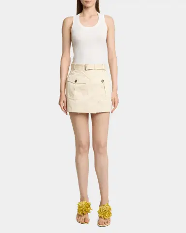 Proenza Schouler Bruni Belted Mini Utility Skirt | Thumbnail 2
