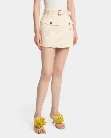 Proenza Schouler Bruni Belted Mini Utility Skirt | Thumbnail 4