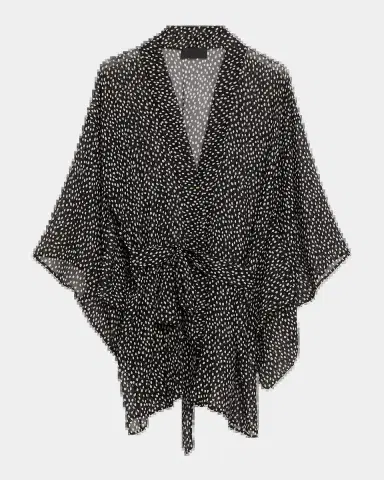 Nili Lotan Kima Silk Kimono | Thumbnail 2 Nili Lotan Kima Silk Kimono | Thumbnail 2
