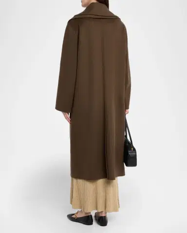 RÓHE Double-Face Wool Scarf Coat | Thumbnail 3