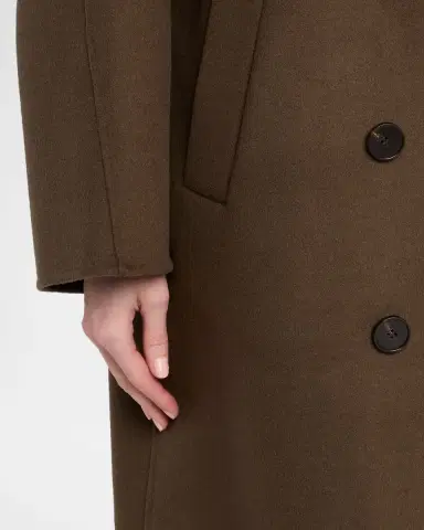 RÓHE Double-Face Wool Scarf Coat | Thumbnail 5