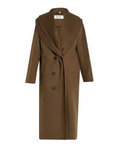 RÓHE Double-Face Wool Scarf Coat | Thumbnail 1