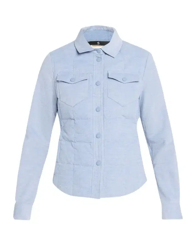 Moncler Nangy Corduroy Down Shirt Jacket