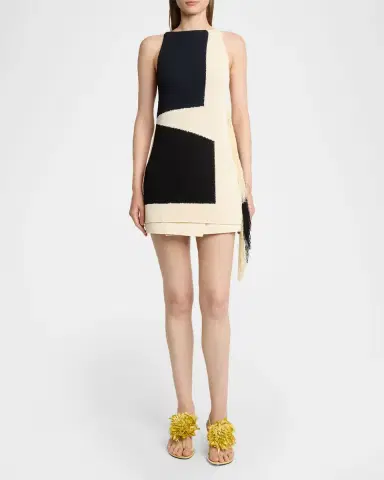 Proenza Schouler Saskia Color-Block Textured Knit Top | Thumbnail 2 Proenza Schouler Saskia Color-Block Textured Knit Top | Thumbnail 2