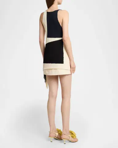 Proenza Schouler Saskia Color-Block Textured Knit Top | Thumbnail 3 Proenza Schouler Saskia Color-Block Textured Knit Top | Thumbnail 3