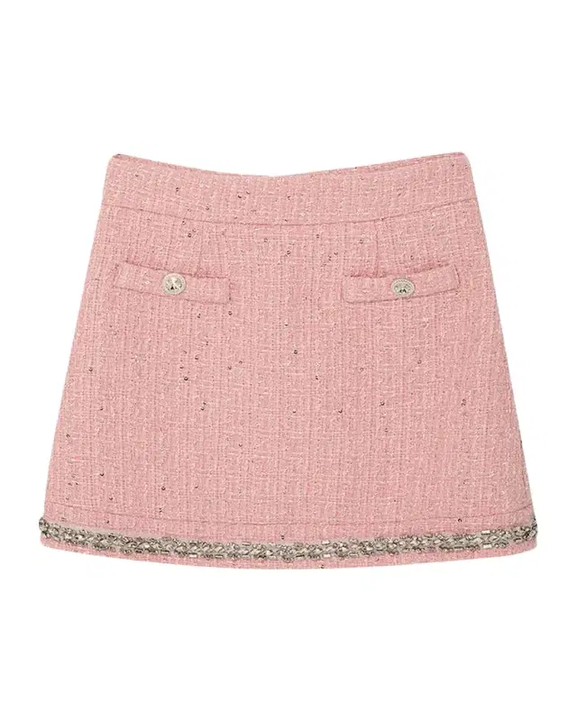 Tutu Du Monde Girl 's Audrey Sequined Boucle Mini Skirt, Size 3-7