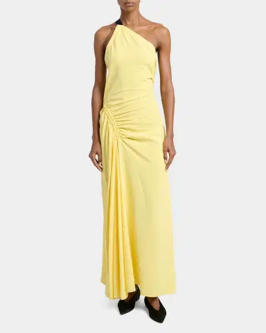 Proenza Schouler Sirena Ruched One-Shoulder Dress | Thumbnail 2
