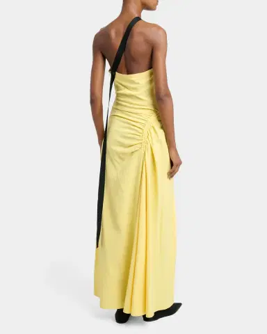 Proenza Schouler Sirena Ruched One-Shoulder Dress | Thumbnail 3