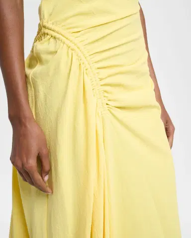 Proenza Schouler Sirena Ruched One-Shoulder Dress | Thumbnail 5