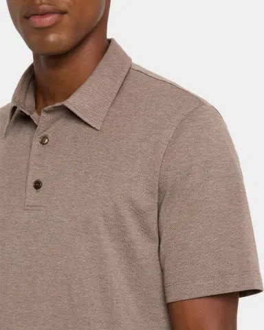 Brioni Men 's Jersey Pique Polo Shirt | Thumbnail 5