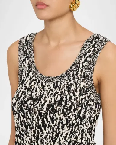 Christopher John Rogers Marled Hand Knit Tank Top | Thumbnail 5
