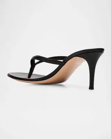 Gianvito Rossi 70mm Nappa Leather Thong Sandals | Thumbnail 3 Gianvito Rossi 70mm Nappa Leather Thong Sandals | Thumbnail 3