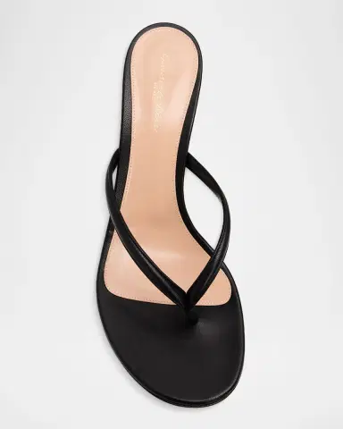 Gianvito Rossi 70mm Nappa Leather Thong Sandals | Thumbnail 5 Gianvito Rossi 70mm Nappa Leather Thong Sandals | Thumbnail 5