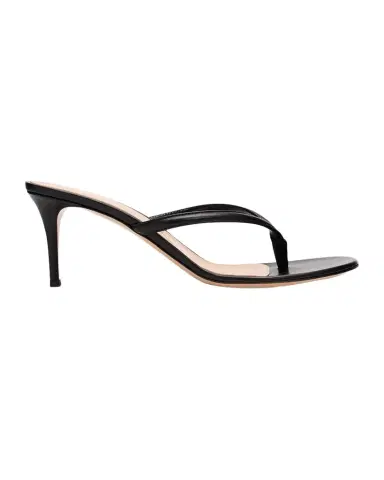Gianvito Rossi 70mm Nappa Leather Thong Sandals | Thumbnail 1 Gianvito Rossi 70mm Nappa Leather Thong Sandals | Thumbnail 1
