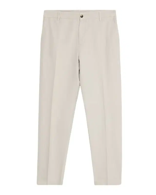 Isaia Men 's Cotton and Linen Straight-Leg Pants