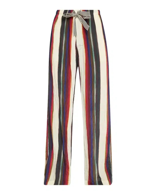 CHRISTOPHER JOHN ROGERS Morris Stripe Relaxed Wide-Leg Pants