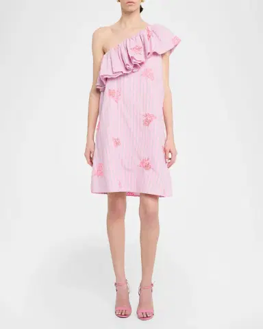 Essentiel Antwerp Jusjus Embellished Asymmetric Dress | Thumbnail 2