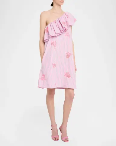 Essentiel Antwerp Jusjus Embellished Asymmetric Dress | Thumbnail 4