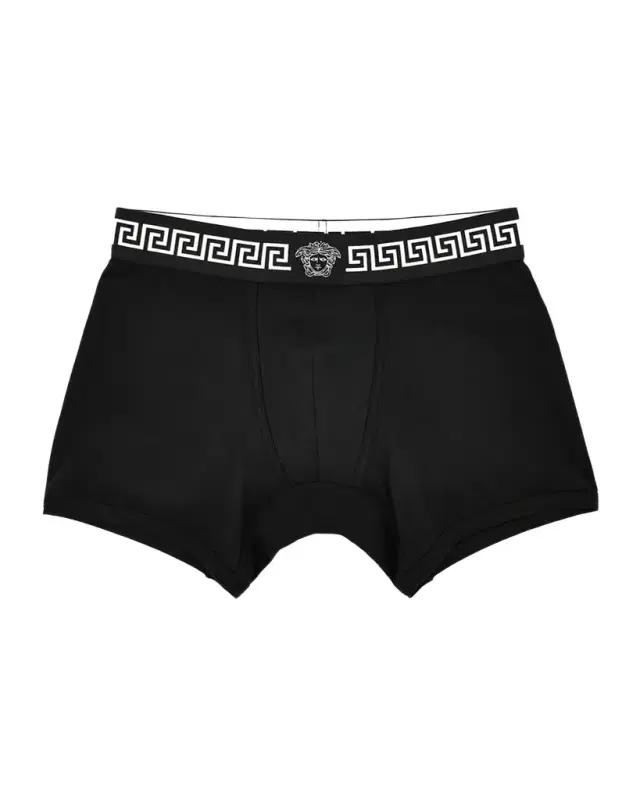 Versace Men 's Medusa La Greca Boxer Briefs