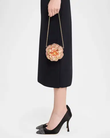 Judith Leiber Couture Magnolia Crystal Clutch Bag | Thumbnail 2 Judith Leiber Couture Magnolia Crystal Clutch Bag | Thumbnail 2