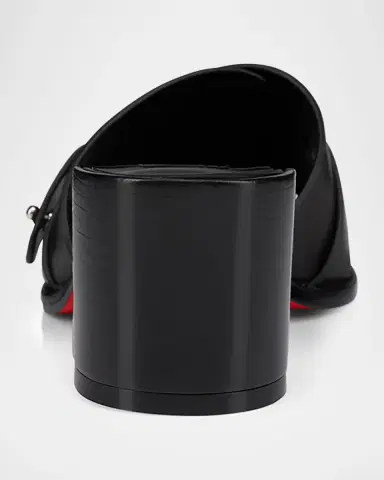 Christian Louboutin 55mm Her in Roma Leather Mules | Thumbnail 4