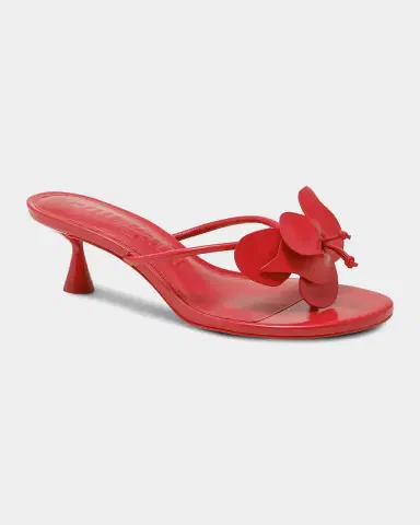 Cult Gaia 50mm Addison Leather Thong Sandals | Thumbnail 3 Cult Gaia 50mm Addison Leather Thong Sandals | Thumbnail 3