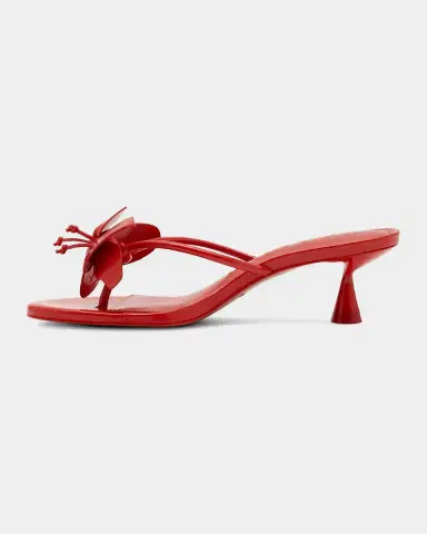 Cult Gaia 50mm Addison Leather Thong Sandals | Thumbnail 4 Cult Gaia 50mm Addison Leather Thong Sandals | Thumbnail 4