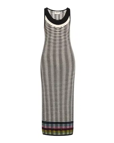 Christopher John Rogers Wave Knit Tank Maxi Dress | Thumbnail 1 Christopher John Rogers Wave Knit Tank Maxi Dress | Thumbnail 1
