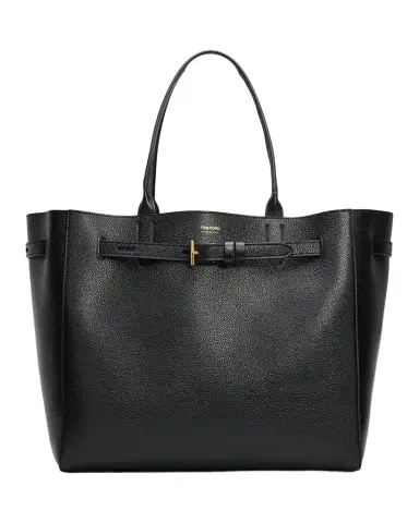 Tom Ford Audrey Large Grained Leather Tote Bag | Thumbnail 1 Tom Ford Audrey Large Grained Leather Tote Bag | Thumbnail 1