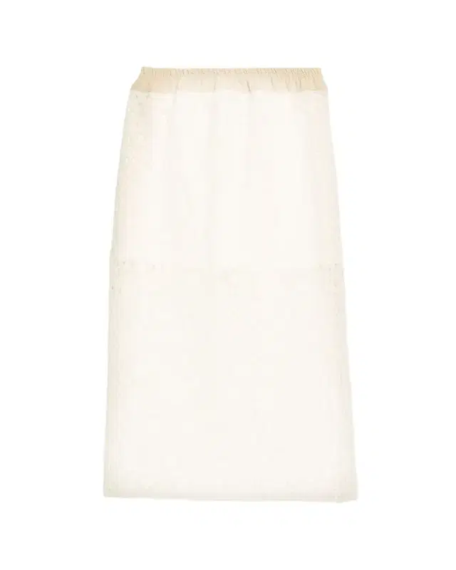 MARIA MCMANUS Lace Ruched Skirt
