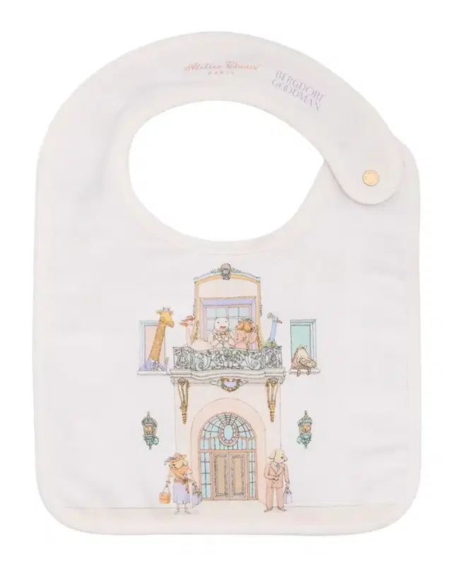 Atelier Choux x Bergdorf Goodman Satin Bib