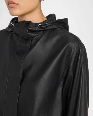 Yves Salomon Lambskin Leather Technical Jacket | Thumbnail 5